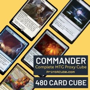 Commander Draft MTG Cube | 480 Cards