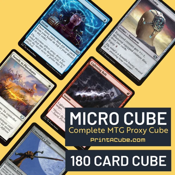 Twobert Micro MTG Cube | 180 Cards - Print A Cube | MTG Proxy Printing