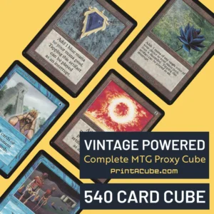 Vintage MTG Cube | 540 Cards | Powered