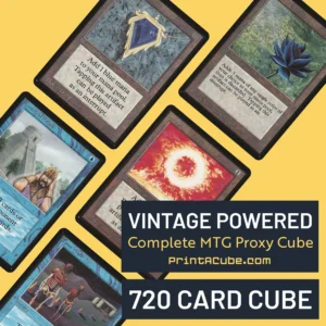 Vintage MTG Cube | 720 Cards | Powered