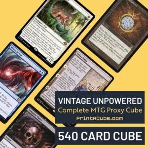 Vintage MTG Cube | 540 Cards | Unpowered